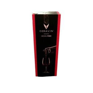 Coravin Model Two Wine Preservation System Open Box w/ 2 Capsules (1 Partial)